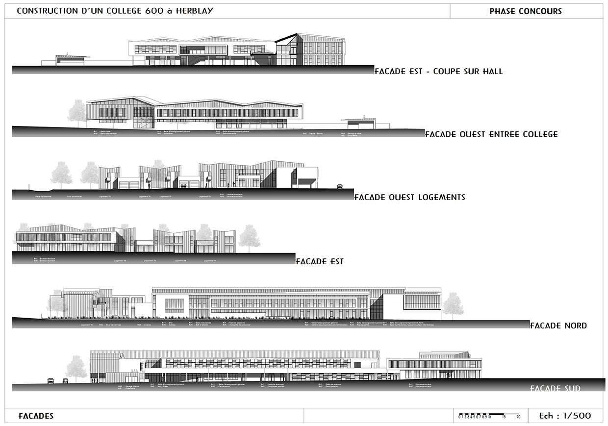 5-Façades diu collège